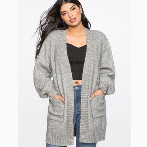 ELOQUII| Slouchy Boyfriend Cardigan Sz: 14/16